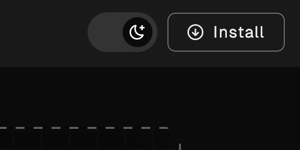 Install MAZANOKE progressive web app button